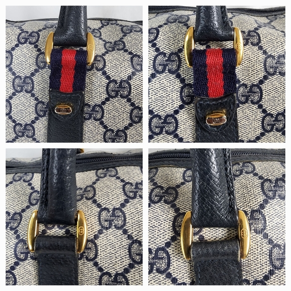 GUCCI GG Supreme Vintage Boston Bag - Picture 11 of 15